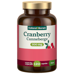 Cranberry 200mg - 120 capsules