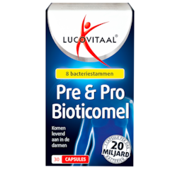Lucovitaal Pré et Pro Bioticomel - 30 capsules
