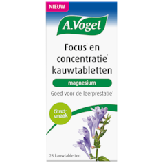 A.Vogel Focus¹ & Concentratie¹ kauwtabletten - 28 tabletten