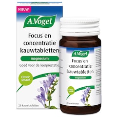 Focus¹ & Concentratie¹ kauwtabletten - 28 tabletten