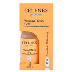 Celenes Vitamin C 12,5% + Oat + Niacinamide Serum - 30ml