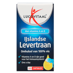 Ijslandse Levertraan - 60 capsules