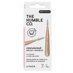Afbeelding 1 voor . Interdental Brush Bamboo Size 0 (0,40 mm) - 6 stuks