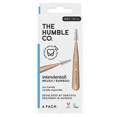 Afbeelding 1 voor . Interdental Brush Bamboo Size 3 (0,60 mm) - 6 stuks