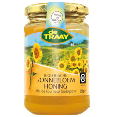 De Traay Biologische Zonnebloem Honing - 350g