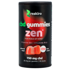 Reakiro CBD Gummies Zen - 30 Gummies