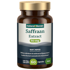 Saffraan Extract 60mg - 60 capsules