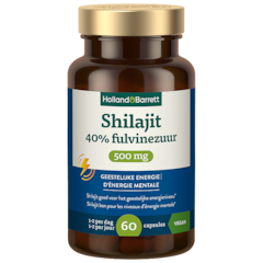 Shilajit 40% Acide Fulvique 500mg - 60 capsules