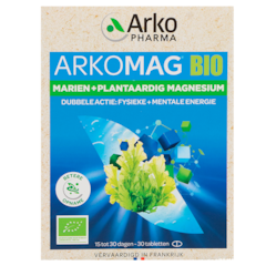 Arkopharma ARKOMAG® Bio Magnésium Marin + Végétal - 30 comprimés