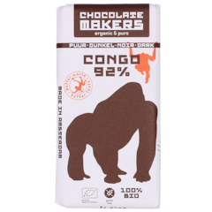 Chocolat Noir Congo 92% - 80g