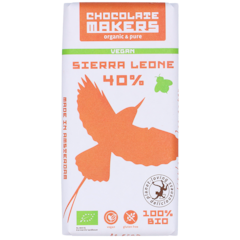 Chocolatemakers Vegan Sierra Leone 40% - 80g