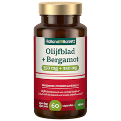 Olijfblad 350mg + Bergamot 350mg - 60 capsules