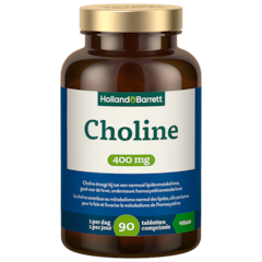 Afbeelding 1 voor Choline 400mg - 90 tabletten