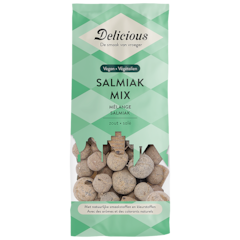 Vegan Salmiak Drop Mix - 150g