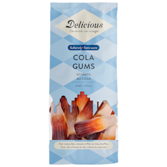 Suikervrije Cola Gums - 130g