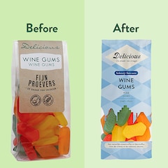 Suikervrije Wine Gums - 130g