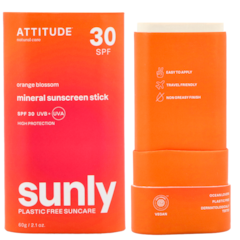 Sunly Bâton Solaire Minéral SPF30 Orange Blossom - 60g