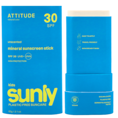 Sunly Kids Sunscreen Stick Unscented 30 SPF - 60g