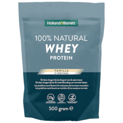 100% Natural Whey Protein Vanilla - 500g
