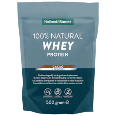 Protéines Whey Cacao 100% Naturelle - 500g