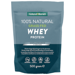 100% Natural Grass-Fed Whey Protein Unflavoured - 500g