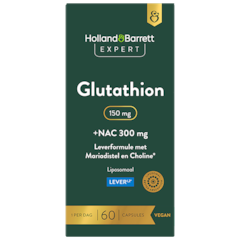 Expert Glutathion 150mg + NAC 300mg met Mariadistel Liposomaal - 60 capsules