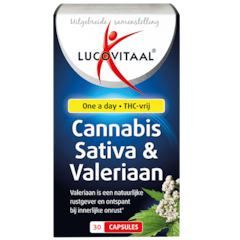 Cannabis Sativa & Valeriaan – 30 capsules