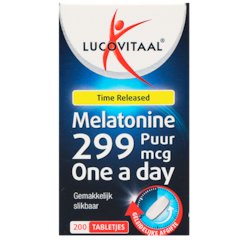 Time Released Melatonine 299mcg - 200 tabletjes