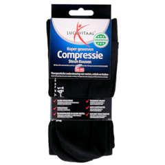 Chaussettes de Compression Noir 36-41