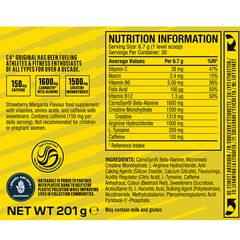 Afbeelding 2 voor C4 Original Pre-Workout Strawberry Margarita - 201g