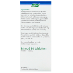A. Vogel Menstruatietabletten - 30 tabletten