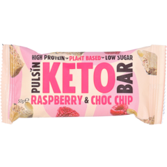 Keto Bar Raspberry & Choc Chip - 50g