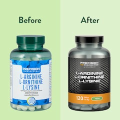 L-Arginine + L-Ornithine + L-Lysine - 120 comprimés