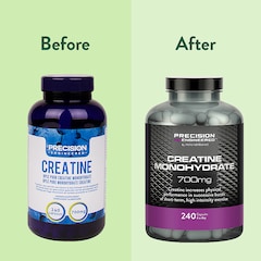 Creatinemonohydraat 700mg - 240 capsules