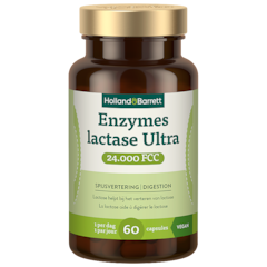 Enzymes Lactase Ultra 24.000 FCC - 60 capsules