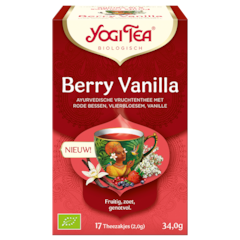 Berry Vanilla - 17 theezakjes