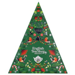 English Tea Shop Green Triangular Adventskalender - 25 theezakjes