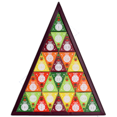 English Tea Shop Green Triangular Adventskalender - 25 theezakjes