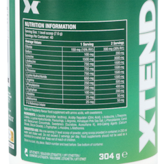 XTEND Essentiële Aminozuren + Elektrolyten Appel-Framboos - 304g