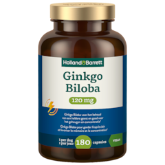 Ginkgo Biloba 120mg - 180 capsules