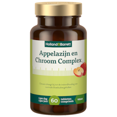 Appelazijn En Chroom Complex - 60 tabletten