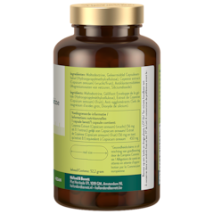 Cayenne Bevat Van Nature Capsaïcine 450mg - 90 capsules