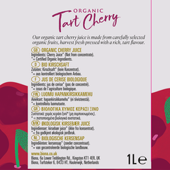 Afbeelding 2 voor Tart Cherry Pressed Juice BIO - 1l