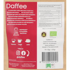 Café de Noyaux de Dattes Pur - 10 capsules