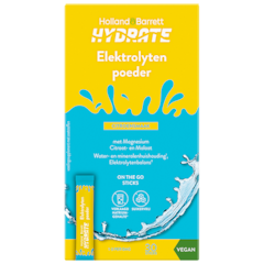 Hydrate Elektrolytenpoeder Citroensmaak - 30 sticks