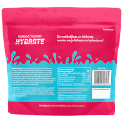 Hydrate Elektrolytenpoeder Framboossmaak - 250 gram (50 porties)