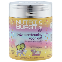 Kids Botondersteuning Calcium + Vitamine D3 4+ - 60 gummies