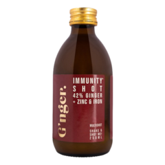 Multishot Immunité Gingembre 42% + Zinc et Fer - 250ml