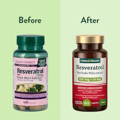 Resveratrol 250mg Met Rode Wijn Extract 10mg - 60 capsules