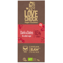 Dark & Dates 83% Cacao - 70g